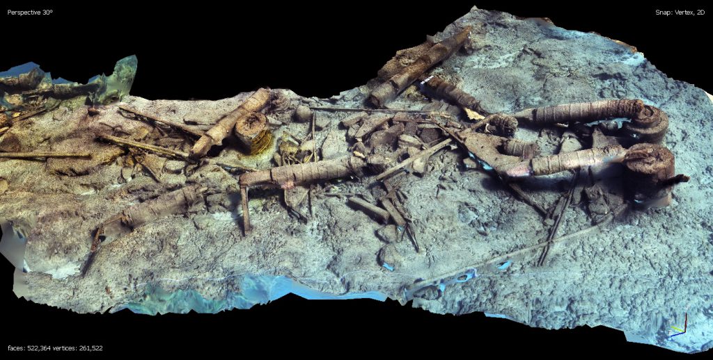 Underwater photogrammetry